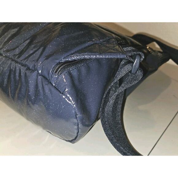 LeSportsac Coated Nylon Backpack Blue 12x13x3.5 main image 10